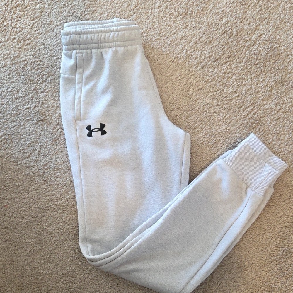 Under Armour Kids' Light Gray Sweatpants